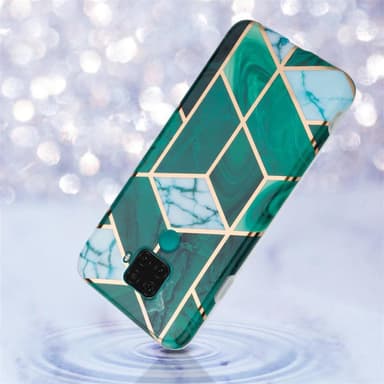 Huawei MATE 30 LITE lommebokdeksel etui (grønn)