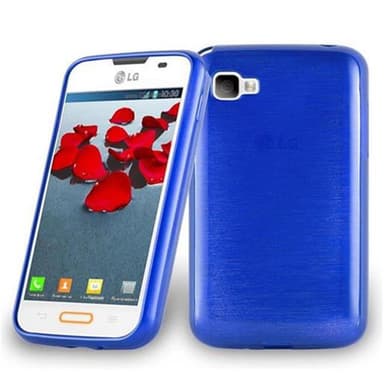 LG L4 II silikondeksel cover (blå)