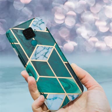 Huawei MATE 30 LITE lommebokdeksel etui (grønn)