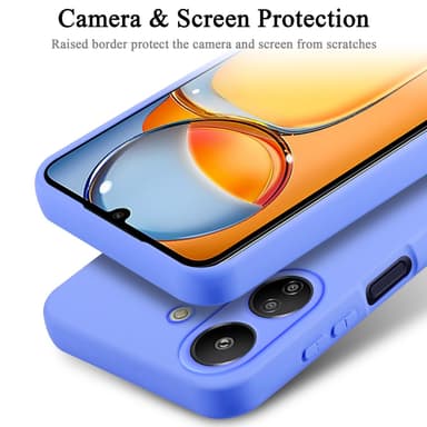 Xiaomi Redmi 13C silikondeksel case (lilla)