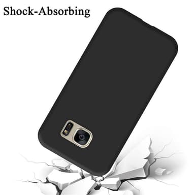 Samsung Galaxy S7 silikondeksel case (svart)