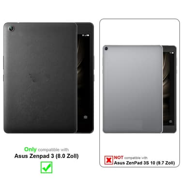 Asus Zenpad 3 (8.0 tomme) deksel til nettbrett (grønn)