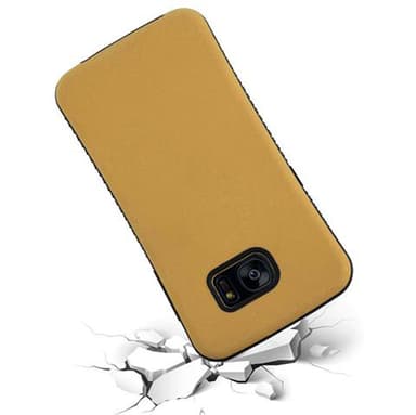 Samsung Galaxy S7 EDGE Hardt Deksel Cover (brun)