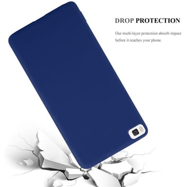 Deksel Huawei P8 Silikon cover (blå)