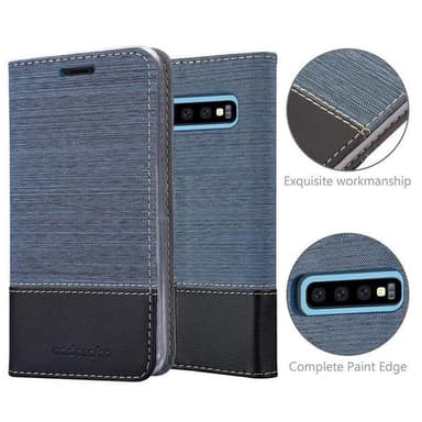 Samsung Galaxy S10 4G lommebokdeksel etui (blå)