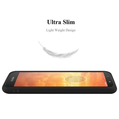 Deksel Motorola MOTO E5 PLAY Silikon cover (svart)