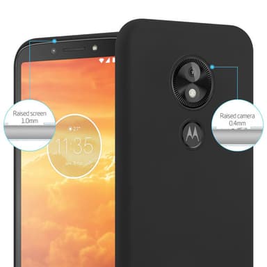Deksel Motorola MOTO E5 PLAY Silikon cover (svart)