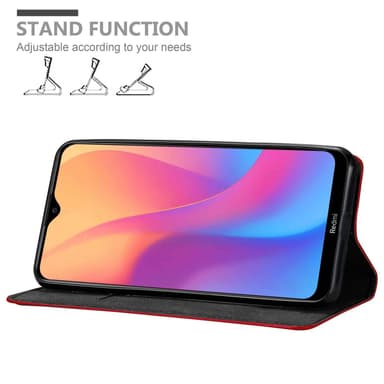 Xiaomi RedMi 8A lommebokdeksel case (rød)