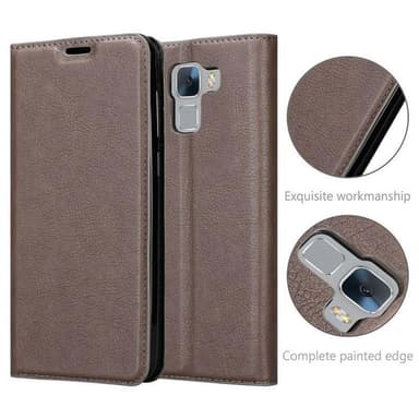 Honor 7 lommebokdeksel case (brun)