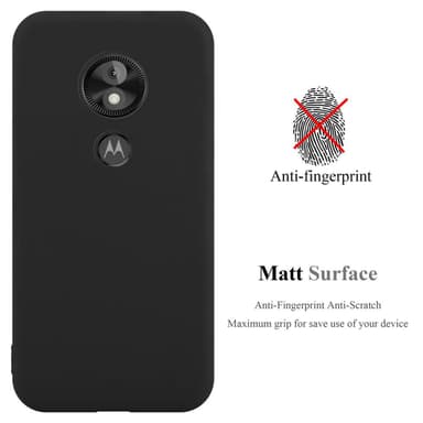 Deksel Motorola MOTO E5 PLAY Silikon cover (svart)
