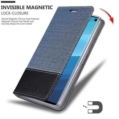 Samsung Galaxy S10 4G lommebokdeksel etui (blå)