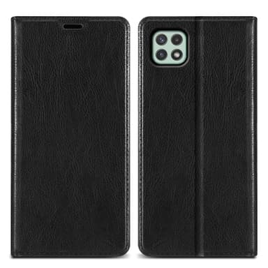 Samsung Galaxy A22 5G lommebokdeksel case (svart)