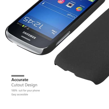Samsung Galaxy TREND LITE Hardt Deksel Cover (svart)
