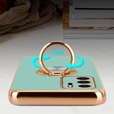 Huawei P40 silikondeksel case (turkis)