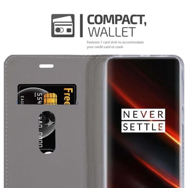 OnePlus 7T PRO lommebokdeksel etui (grå)