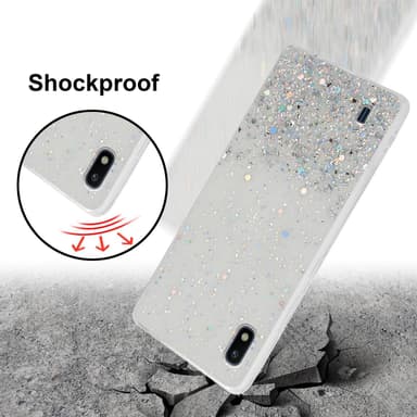 Samsung Galaxy A10 / M10 Silikondeksel Glitter