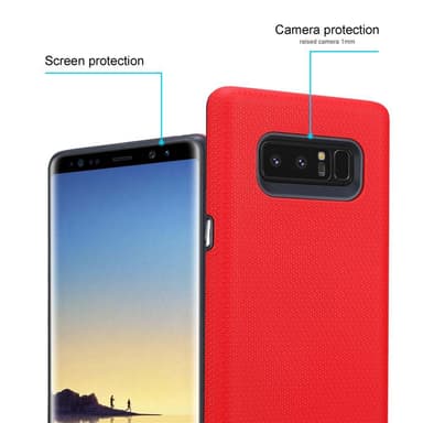 Samsung Galaxy NOTE 8 Deksel Case Cover (rød)
