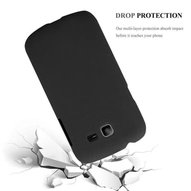 Samsung Galaxy TREND LITE Hardt Deksel Cover (svart)