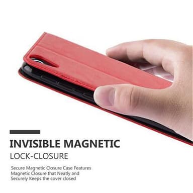 HTC Desire 820 lommebokdeksel case (rød)