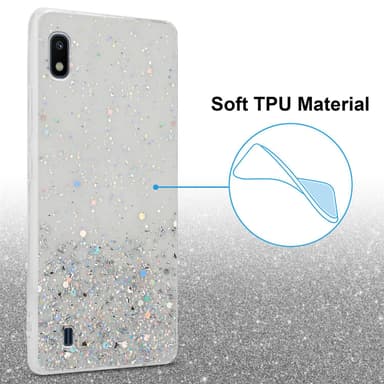 Samsung Galaxy A10 / M10 Silikondeksel Glitter