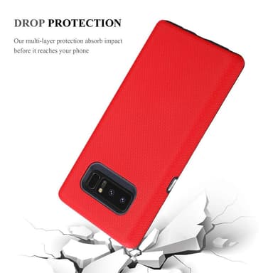 Samsung Galaxy NOTE 8 Deksel Case Cover (rød)