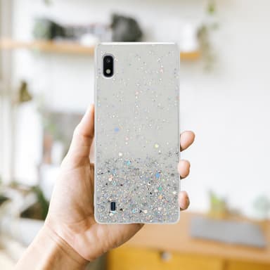 Samsung Galaxy A10 / M10 Silikondeksel Glitter