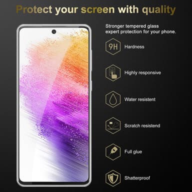 Samsung Galaxy A73 5G Skjermbeskytter Skärmskydd