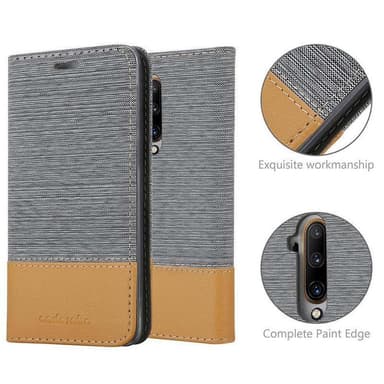OnePlus 7T PRO lommebokdeksel etui (grå)