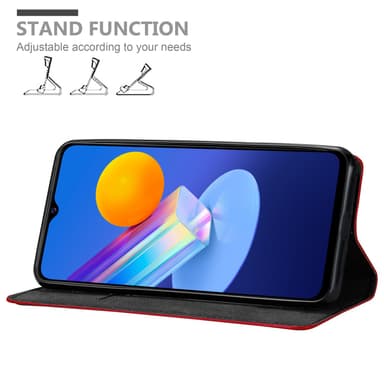 Vivo Y52 5G / Y72 5G lommebokdeksel case (rød)