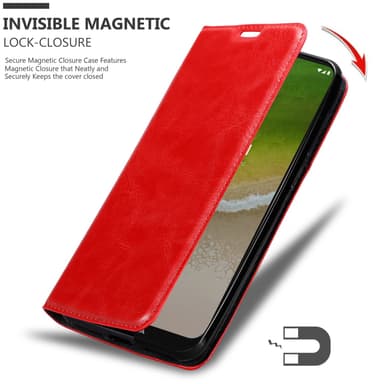 Nokia G50 5G lommebokdeksel case (rød)