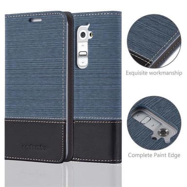 LG G2 MINI lommebokdeksel etui (blå)