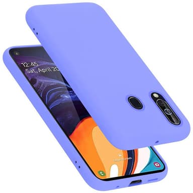Samsung Galaxy A60 / M40 silikondeksel case (lilla)