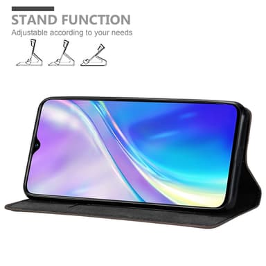Realme X2 / XT / Oppo K5 lommebokdeksel case (brun)