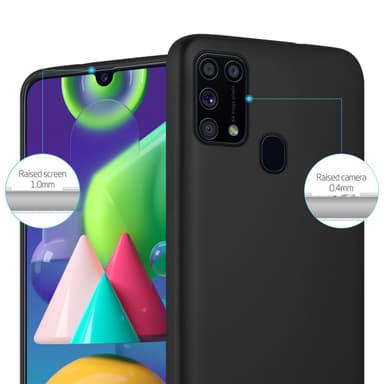 Deksel Samsung Galaxy M31 Case Cover (svart)