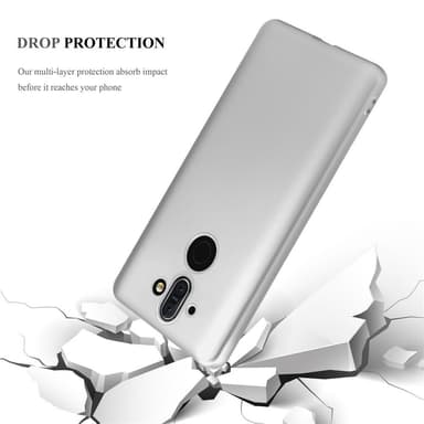 Deksel Nokia 8 Sirocco Case Cover (sølv)
