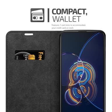 Asus ZenFone 8 FLIP lommebokdeksel case (rød)