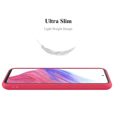 Deksel Samsung Galaxy A53 5G Silikon cover (rød)