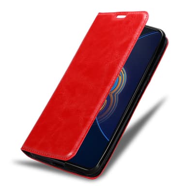 Asus ZenFone 8 FLIP lommebokdeksel case (rød)