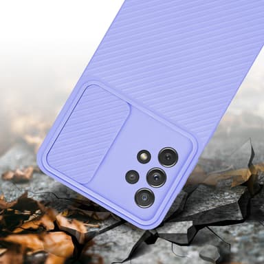 Deksel Samsung Galaxy A72 4G / 5G cover (lilla)