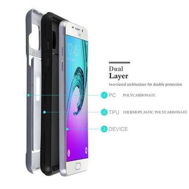 Samsung Galaxy A5 2016 Deksel Case Cover (sølv)