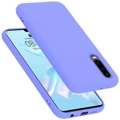 Huawei P30 silikondeksel case (lilla)