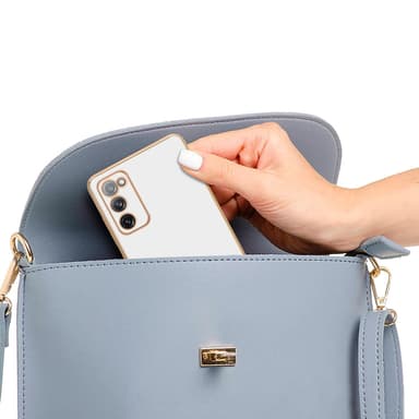 Samsung Galaxy S20 FE silikondeksel case (hvit)