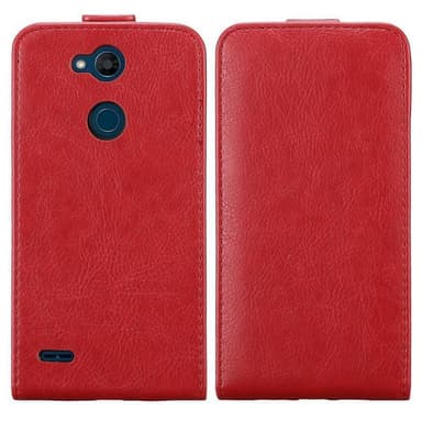 LG X POWER 3 deksel flip cover (rød)