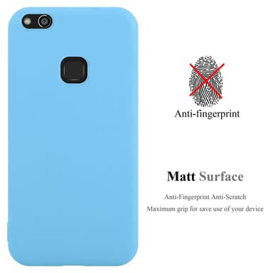 Deksel Huawei P10 LITE Silikon cover (blå)