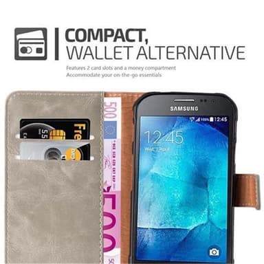 Samsung Galaxy XCover 3 lommebokdeksel etui (brun)