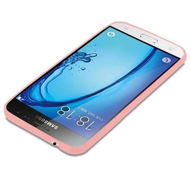 Deksel Samsung Galaxy J3 2015 Silikon cover (rosa)