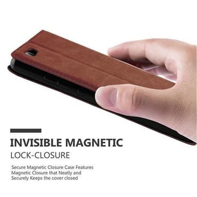 Huawei P8 LITE 2015 lommebokdeksel case (brun)