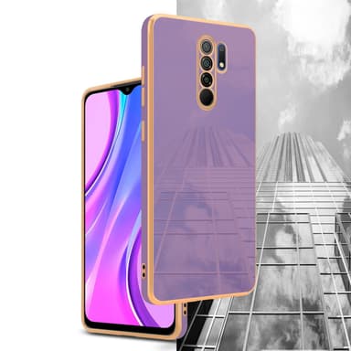 Xiaomi RedMi 9 silikondeksel case (lilla)