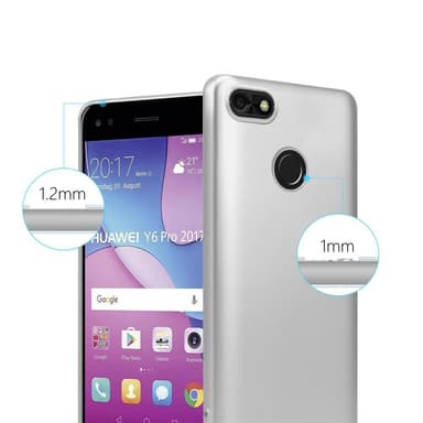 Deksel Huawei Y6 PRO 2017 Case Cover (sølv)