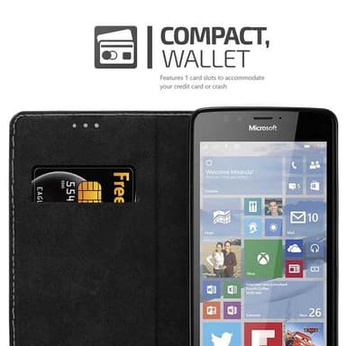 Nokia Lumia 950 Deksel Case Cover (svart)